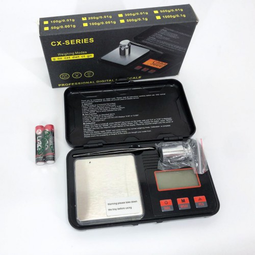 Ваги ювелірні CX-Toolbox, 200г (0,01г) з чашею, міні ваги, електронні грамові ваги для золота