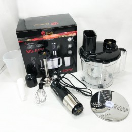 Блендер заглибний багатофункціональний 5-в-1 Domotec MS-5106 800 W, Портативний блендер подрібнювач