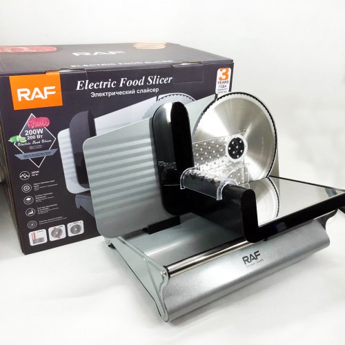 Слайсер для нарізання продуктів ломтерезка RAF R.8800