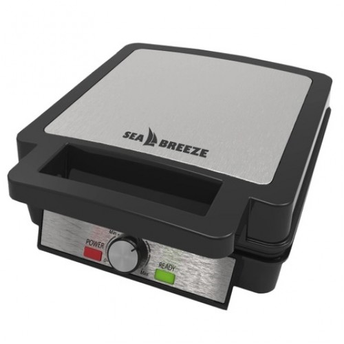 Електровафельниця для бельгійських вафель SeaBreeze SB-0101 1200 Вт, Якісна вафельниця для вафель