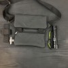 Набір 2В1. Шкіряна сумка з кобурою + ліхтарик професійний POLICE BL-X71-P50
