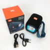 Портативна колонка Bluetooth TG339 5W з RGB підсвічуванням, Акумуляторна колонка для музики. Колір: чорний