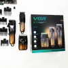 Комплект VGR 3 в 1 V-644 акумуляторна машинка для стрижки, триммер та електробритва шейвер