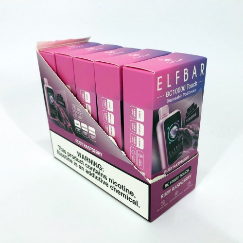 Elf Bar BC10000 Touch. Малина (Ruby Raspberry)