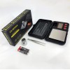 Ваги ювелірні CX-Toolbox, 200г (0,01г) з чашею, міні ваги, електронні грамові ваги для золота