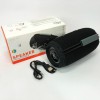 Bluetooth-колонка TG657 з RGB підсвічуванням 1500 mAh, Bluetooth колонка для гарної музики. Колір: чорний