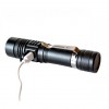 Тактичний ліхтар Bailong BL-518/8518-T6 3 режими роботи zoom з/в microUSB кейс, кишеньковий міні ліхтар