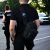 Тактична сумка чорна через плече військова велика нагрудна сумка ЗСУ однолямкова сумка універсальна армійська