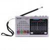Портативна стовпчик радіо MP3 USB Golon RX-6622. Колір: срібний