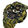 Годинник наручний чоловічий SKMEI 1965CMGN CAMO GREEN, військовий чоловічий наручний годинник зелений. Колір: камуфляж