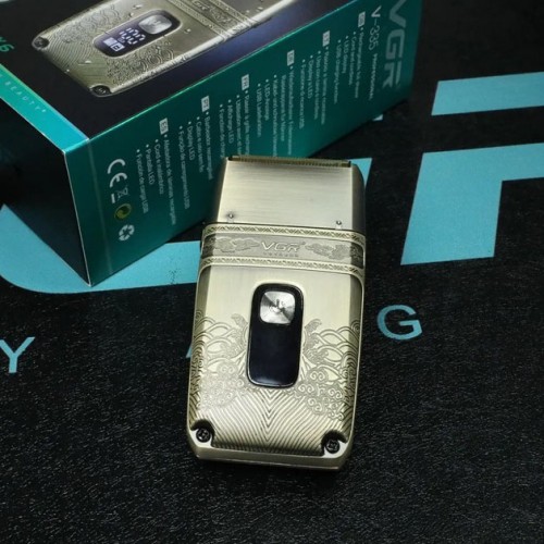 Професійна електробритва Шейвер VGR V-335 Shaver з трьома ножовими блоками, бритва для бороди