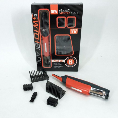 Тример Micro Touch Switchblade X-TRIM, бритва для носа та вух, Бюджетна машинка для стрижки бороди