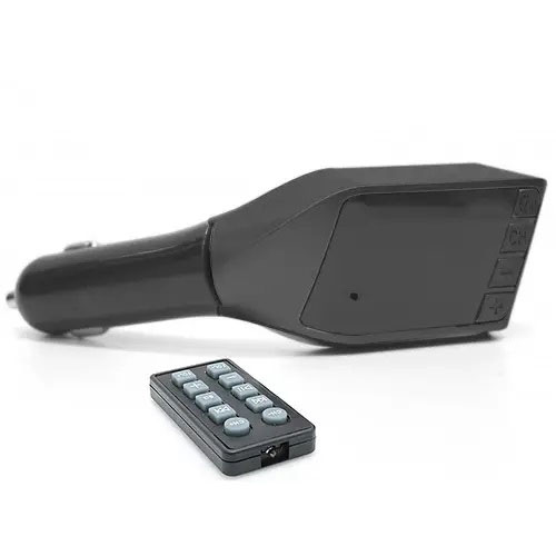 Автомобільний FM трансмітер модулятор H15 Bluetooth MP3, FM модулятор usb. Колір: чорний