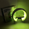 LED Лампа нічник з бездротовою зарядкою та Bluetooth динаміком G-Lite XM-X63, Годинник хамелеон з будильник