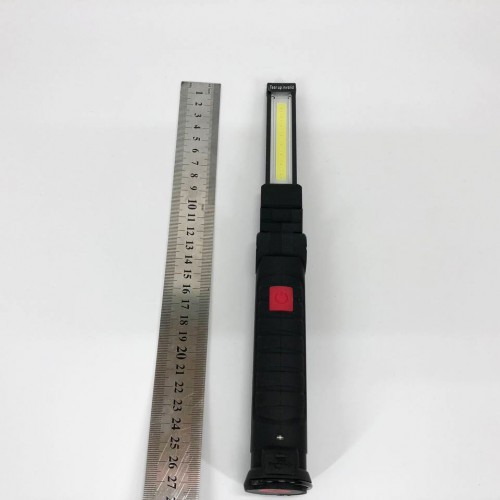 Світлодіодний ліхтар кемпінг W52 SMD + COB, червоний + білий, магніт, гачок, кемпінговий складний ліхтар