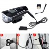 Велофара з комп'ютером та сигналом Waterproof XA-585-T6+2LED з виносною кнопкою, Фара велофара