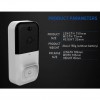 Бездротова відеокамера дверного дзвінка домофон SMART DOORBELL X5 wifi