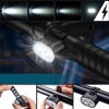 Велоліхтар акумуляторний передній та задній ZH-078-2LED ліхтар + STOP-14SMD, Стоп-сигнал на задню раму