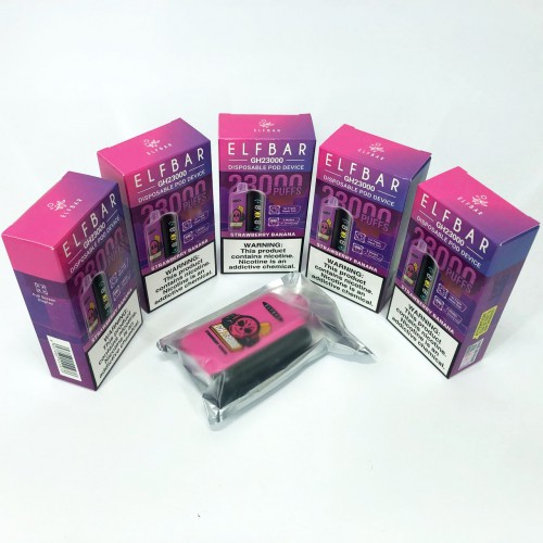 ELF BAR GH 23000 5%. Полуниця Банан (Strawberry Banana)
