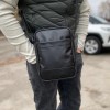 Месенджер класичний з еко шкіри гладкої, Сумка через плече кежуал чоловіча Ділова сумка месенджер