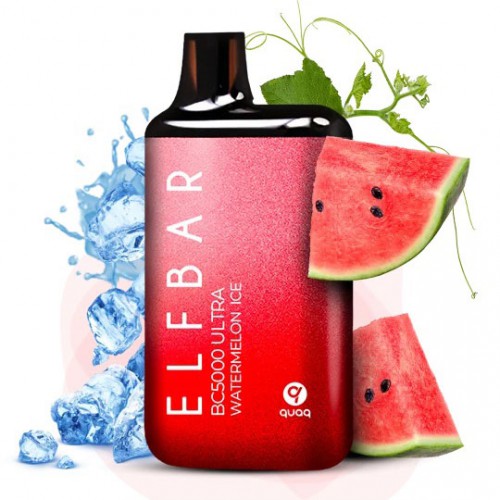 Elf Bar BC5000 Ultra. Кавун (Watermelon Ice)
