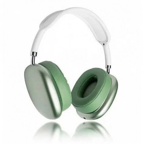 Бездротові навушники Bluetooth P9 STEREO навушники для музики для спорту з шумозаглушенням. Колір: зелений